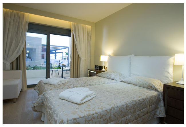 LED strip light example hotel room